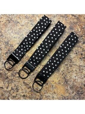 Handmade Cotton Wristlet Key Fob